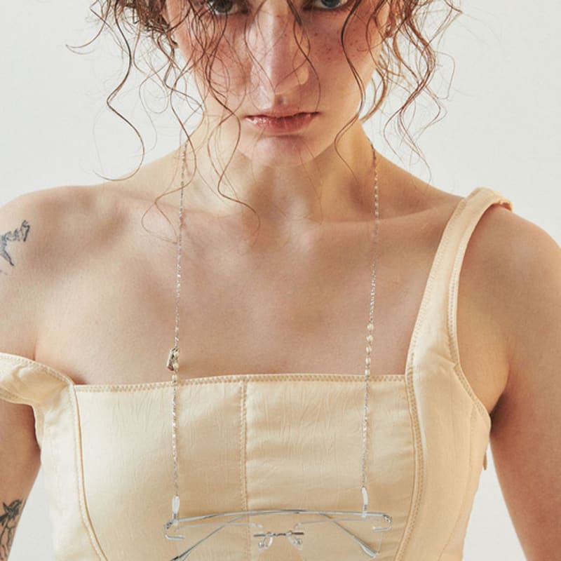 

Августовская Гармония Цепочка для Солнцезащитных Очков Тельма / Серебристая One