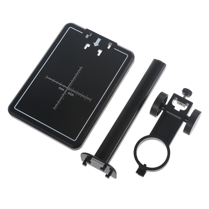 Plastic Adjustable Base Stand Holder Desktop Support Bracket for USB Digital Microscope Magnifier Camera
