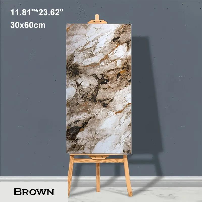 60X30cm Vinyl Self-adhesive Tile Wall Sticker Waterproof Sticker for Bathroom Livingroom Decor for Wall Wallpaper Kitchen