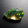 10.65 Ct Lab Created Opal Pear Certified Fabulous Loose Gemstone