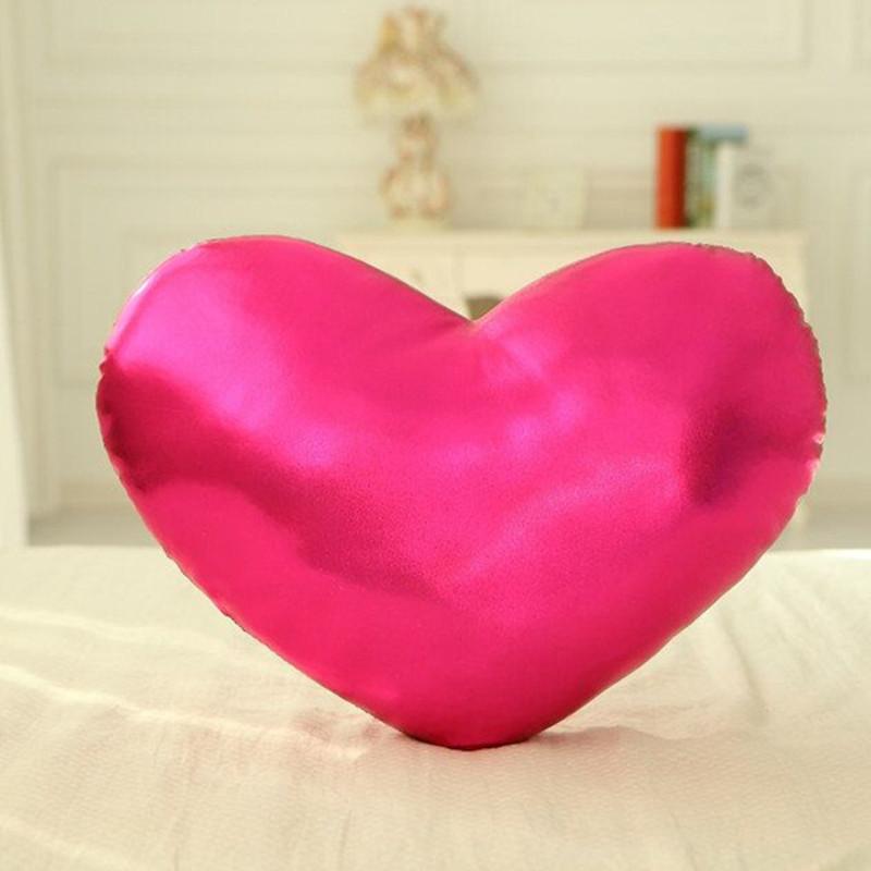 Gold Red Silver Heart Moon Star Cushion Pillow For Sofa And Room Decoration