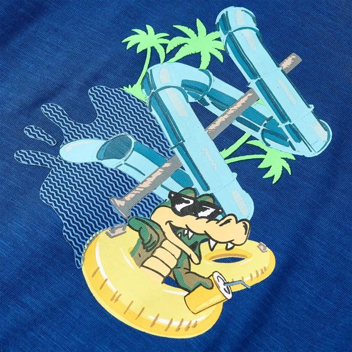 T-shirt pour enfants bleu foncé 5 dimensions disponibles