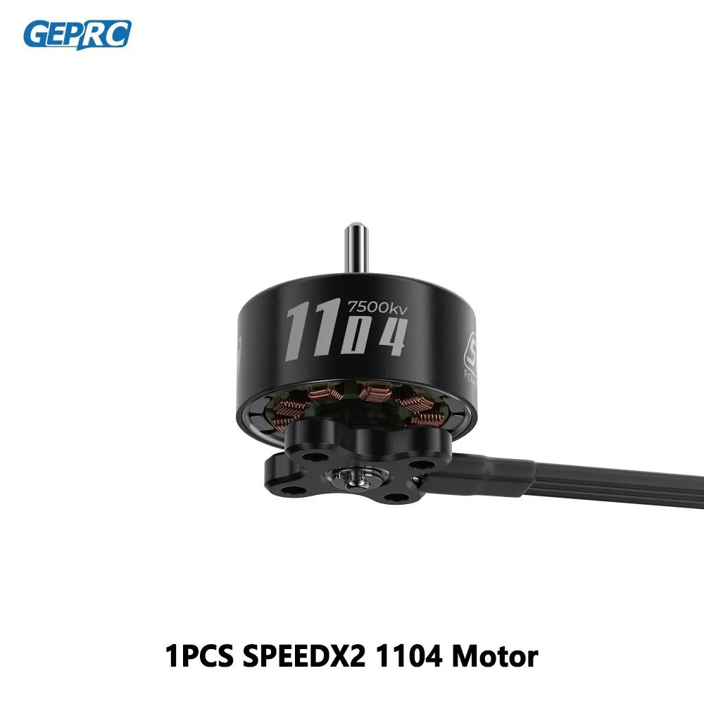 GEPRC SPEEDX2 1104 7500KV Brushless 3S Motor 13.2A for 1.6-2.2 Inch RC FPV Racing Quadcopter High Performance