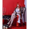 Honkai Star Rail Himeko Cosplay Costume Elegant Evening Party Dress Shoes Wig Anime Chinese Style Halloween Costume For Women