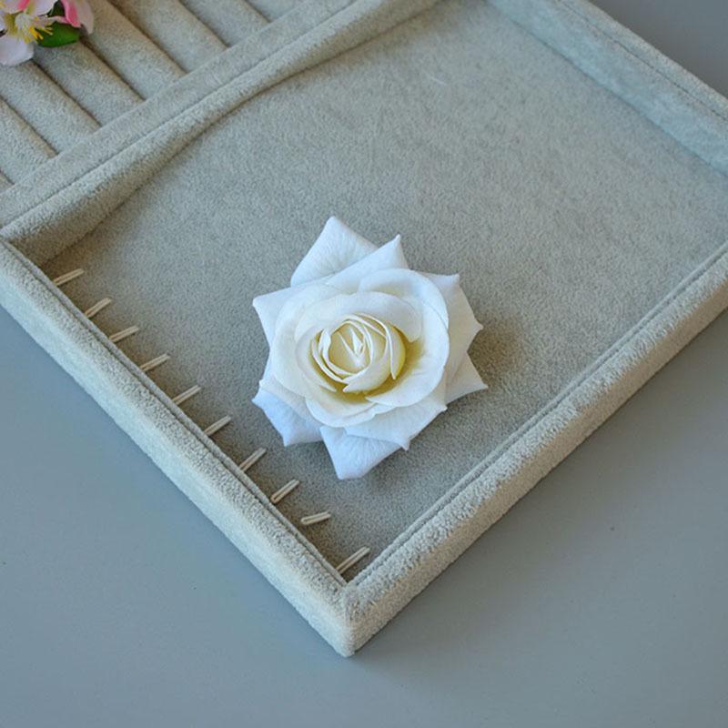 Barrette latérale rose rouge vintage pour spectacles de danse