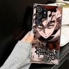 Demon Slayer Douma Case for Samsung Galaxy S25 S24 S23 S22 Ultra Soft Phone Cover S25 Edge S21 Plus S20 FE S10 + Black Cover