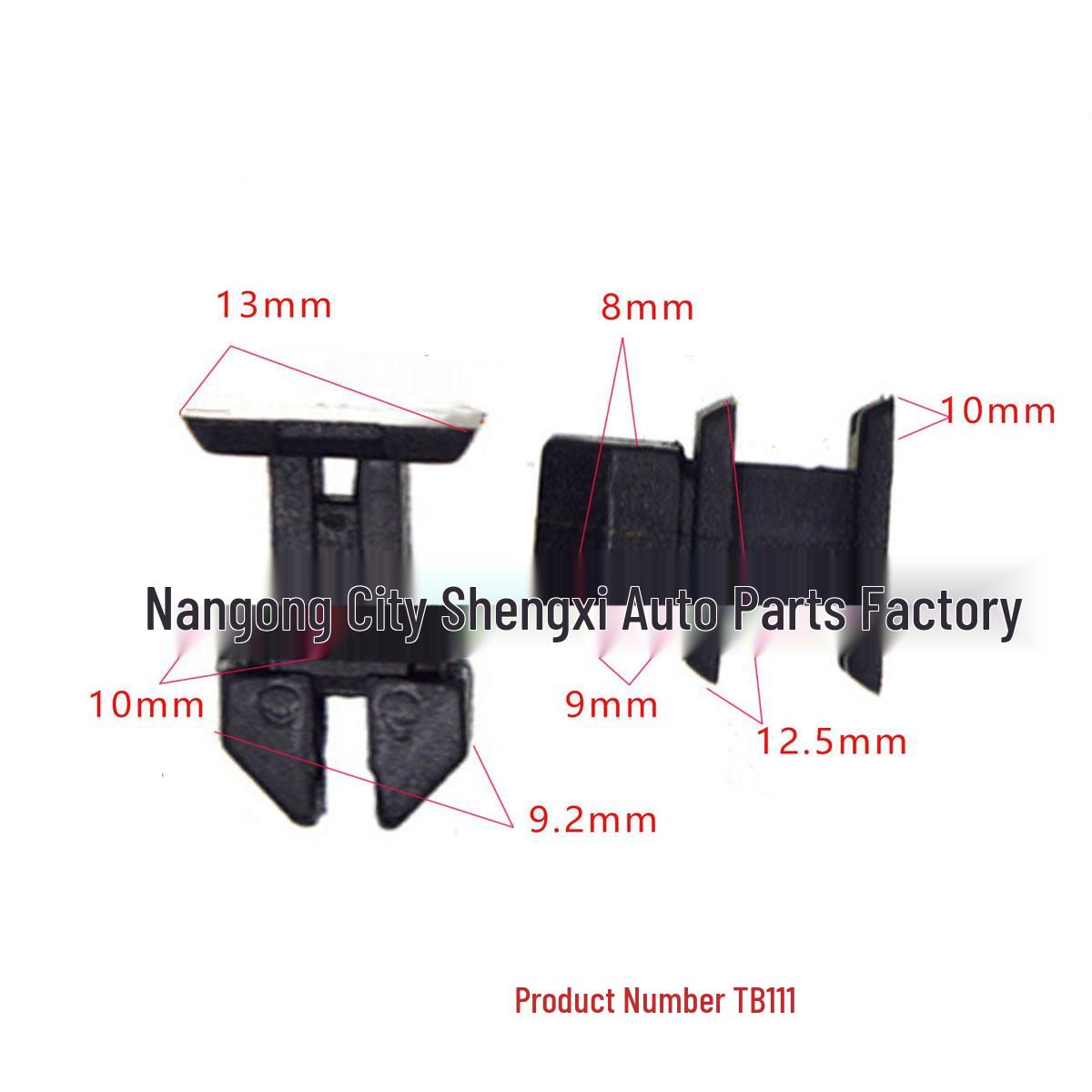 

Mercedes BMW Car Fender Liner Decorative Fixing Clip 10000 units