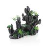 Aquarium Decorative Resin Mountain Rock Landscape Fish Tank Naturalistic Aquascaping Dual-Sided Background