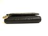 Authentic GUCCI GG Interlocking G Dark Brown Leather 6 Pics Key Chain #a870  Refurbished