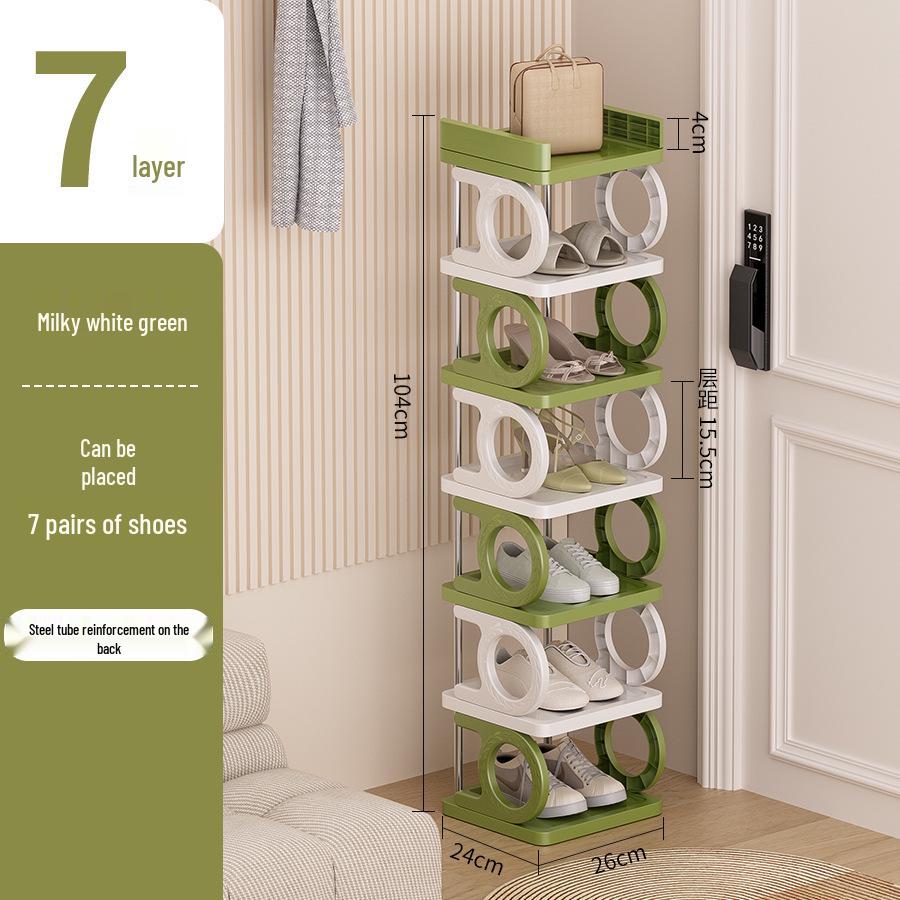 Compact Student Dorm Shoe Rack - Space-Saving Entryway Shoe Storage