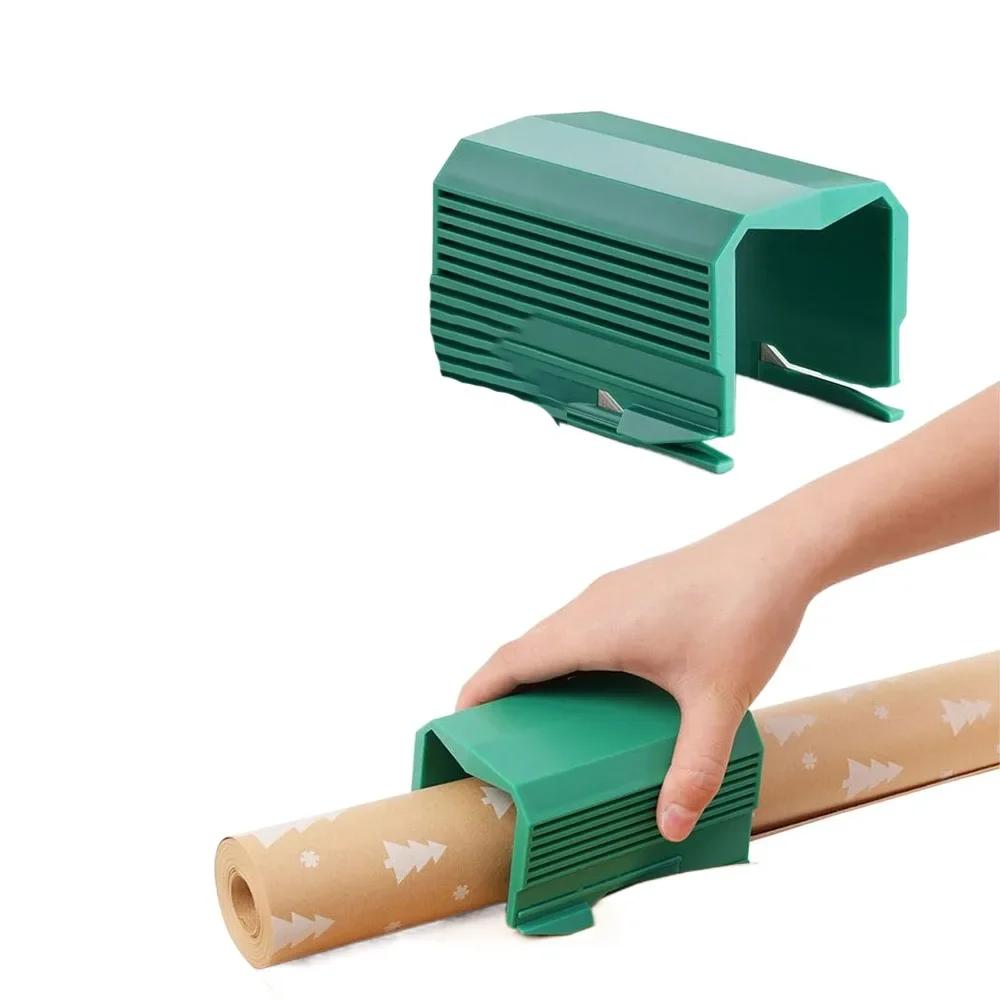 

Portable paper cutter, Christmas wrapping, paper cutting knife, handcrafted gift wrapping scissors.