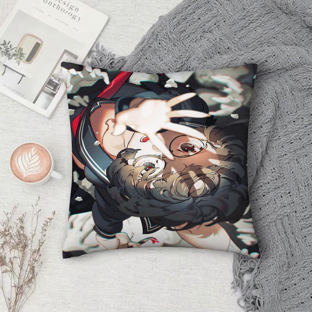Aesthetic Art Yoneyama Mai Pillow Case Pillow Cover Case Square For Home Use Living Room Sofa Cushion Cover Decoration Throw