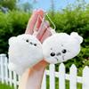 Cute Seal Plush Keychain Toy Soft Stuffed Ocean Animal Plush Seal Doll For Ornaments Bags Keyring Backpack Charm Decoration Gift