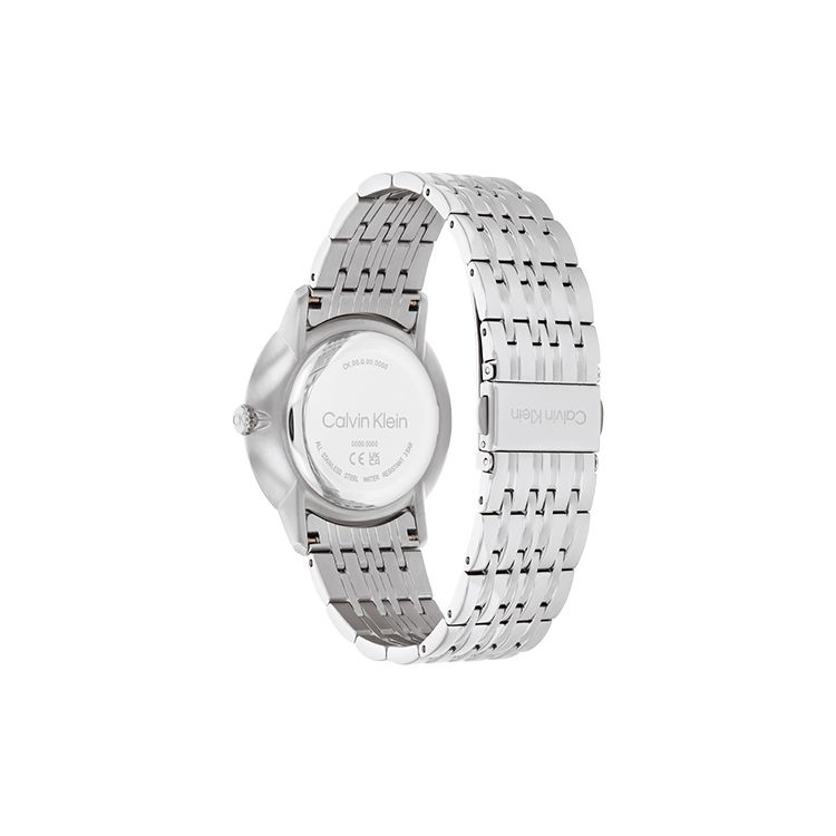 Calvin Klein Quartz Watch Steel Band Gray Dial Men watches 25300006