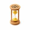5 Minutes Wooden Hourglass Timer Portable Mini Sandglass Timer Sand Clock Timer  Toothbrush Timer