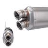 Universal 51MM Motorcycle Exhaust Muffler Escape For R1 er6n sv650 Z800 R1 cb650f cb1000r F850 Z900 S9