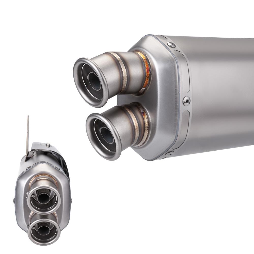 Universal 51MM Motorcycle Exhaust Muffler Escape For R1 er6n sv650 Z800 R1 cb650f cb1000r F850 Z900 S9