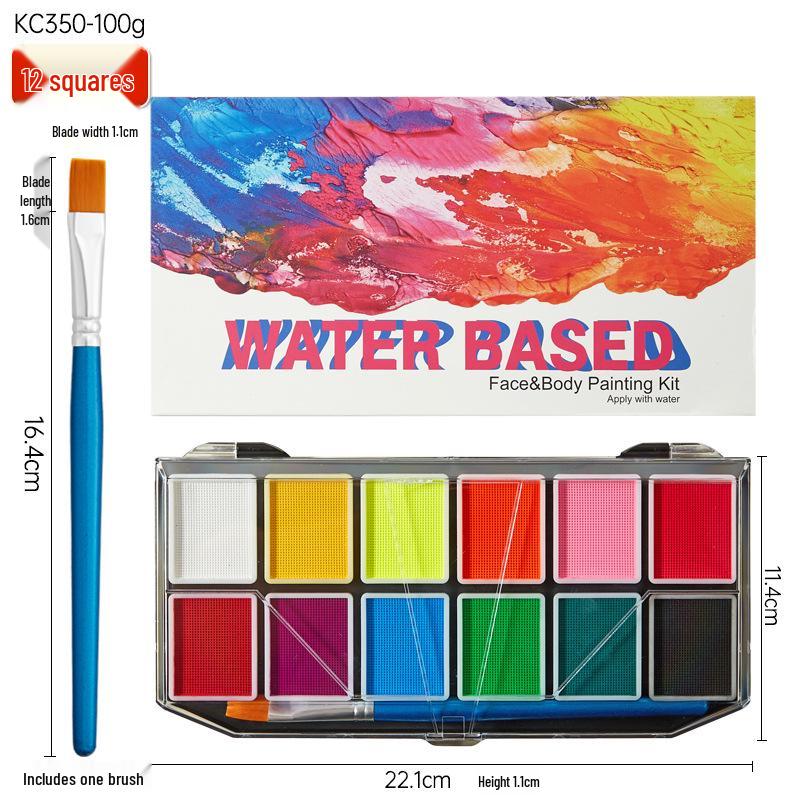 Children's Water-Soluble Face and Body Painting Set