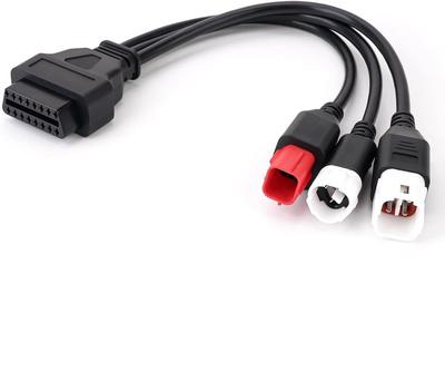 3-pins 4-pins 6-pins Diagnostische Connector Kabel OBD2 Adapter Scanner 3 in 1