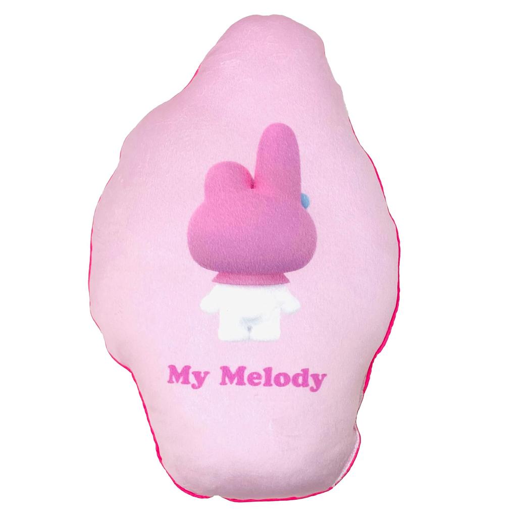 MORIPiLO Sanrio Characters My Melody Body Pillow Micro Fabric Plush Toy Nap Pillow 30x40x10cm Pink by Morishita Makura (Die-Cut Cushion) Skin-Friendly
