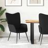 Vidaxl Armchair, Black, Upholstered In Fabric