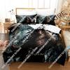 Fashion Dark Lost Souls Ghost Bedding Set Single Twin Full Queen King Size Bed Set Kids Bedroom Duvetcover Sets Bed Sheet Set