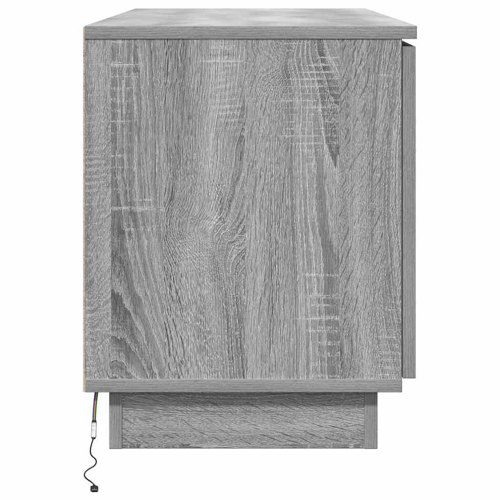 TV Cabinet Grey Sonoma 100 x 38 x 49 cm Particleboard