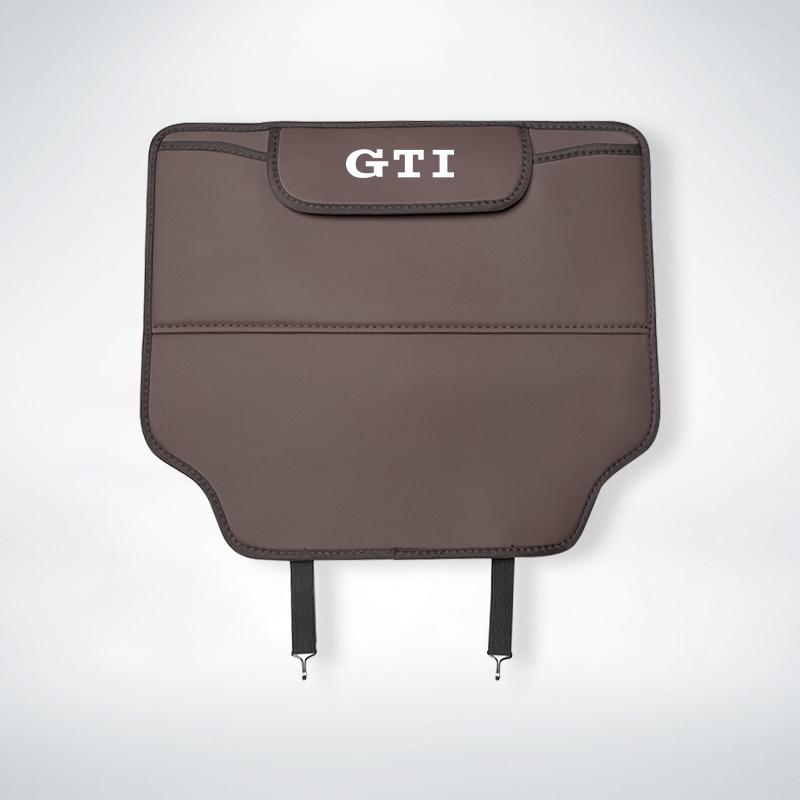 Car Seat Back Anti-Kick Mat Protector Pad Cover For VW GTI Polo Golf MK6 MK7MK8 Passat B6 B7 B8 Tiguan CC T-ROC Jetta Tire Valve