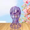 Foldable Plastic Wig Stand Multi-Purpose Lantern Shape Wig Stand Wig Accessories   Salon Home