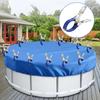 Stainless Steel Heavy-Duty Anti-Slip Pool Cover Clamp, Ground Pool Cover Clamp, Stainless Steel Pool Cover Clamp, Rust-Resistant Spring Clamp