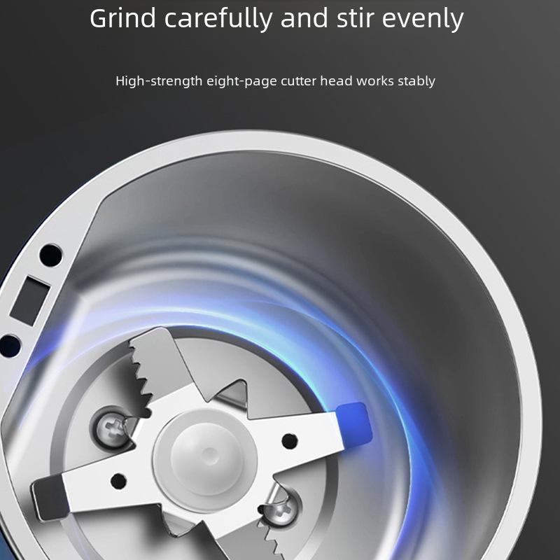 Elektrický mlýnek na obilí a kávu z nerezové oceli pro domácnost