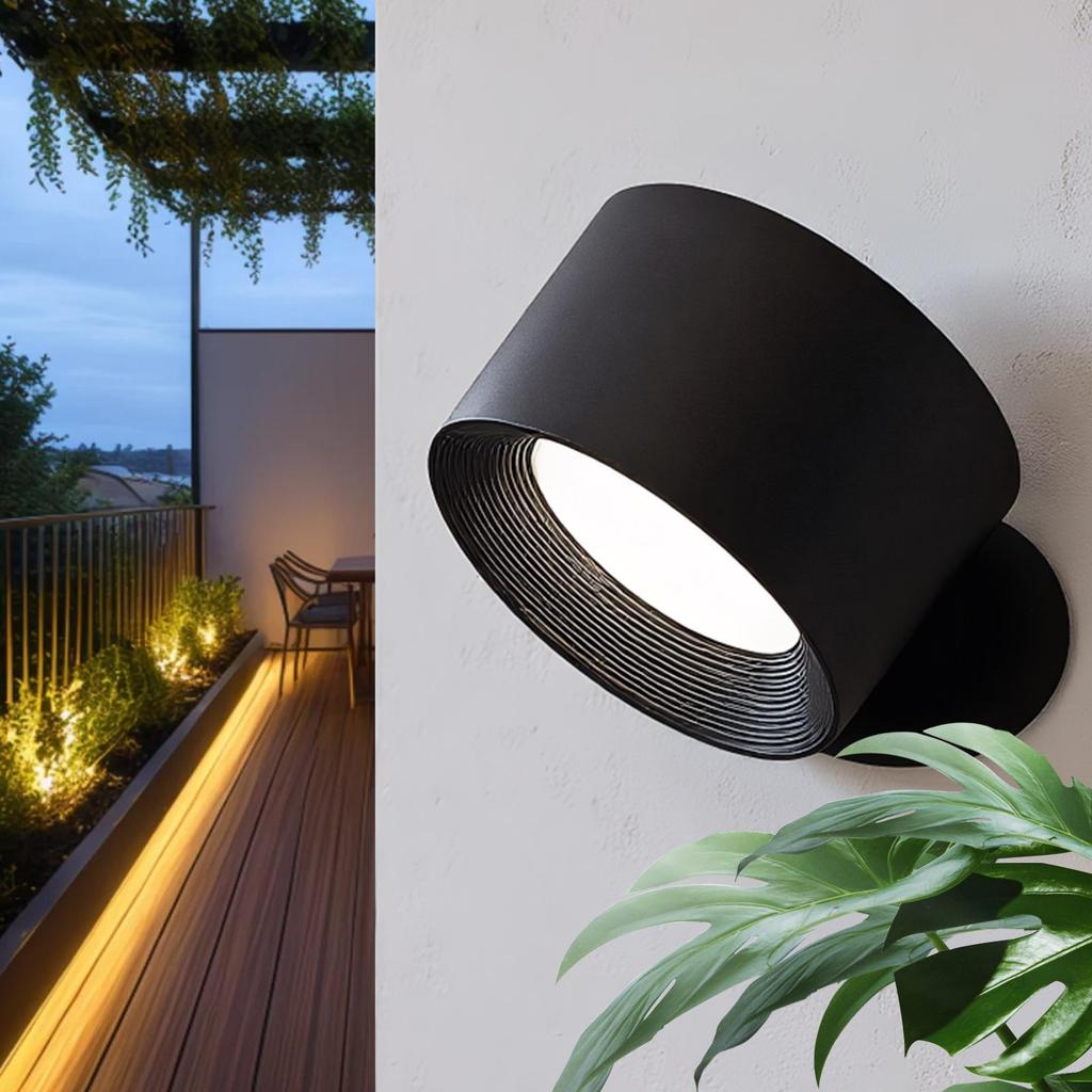 Wall Lamp Touch Control LED Lamp 3 Brightness Levels Wall Mounted Cordless Bedside Light Living Room Studies Hallways Patio