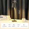 Lampa biurkowa LED Minimalistyczna retro kawiarnia Lampa nastrojowa Lampa biurkowa Dotykowa listwa ładująca USB Lampa biurkowa