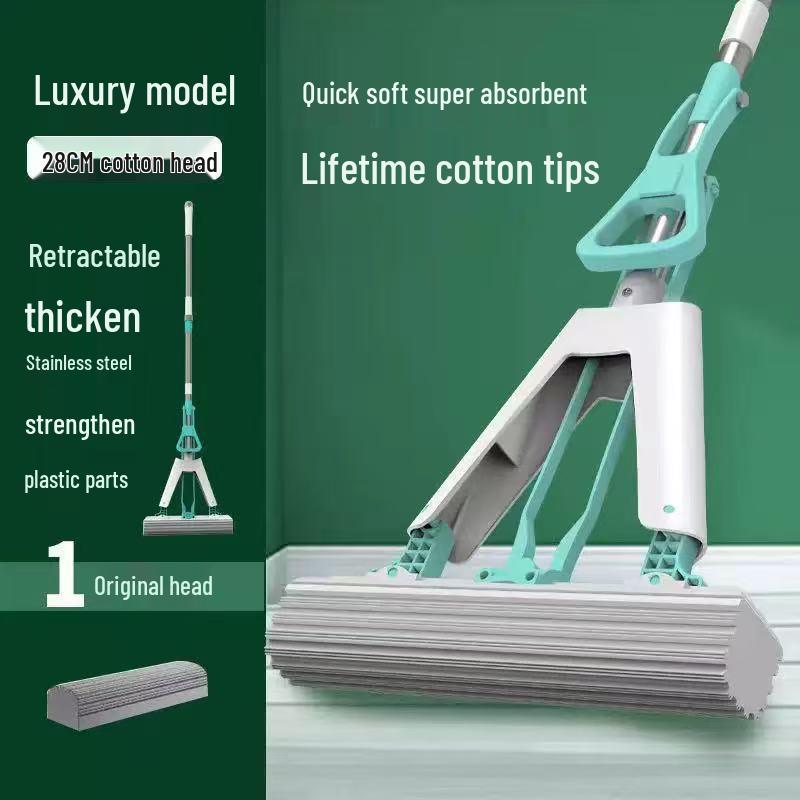 

Складная швабра-губка без рук для гостиной и ванной комнаты