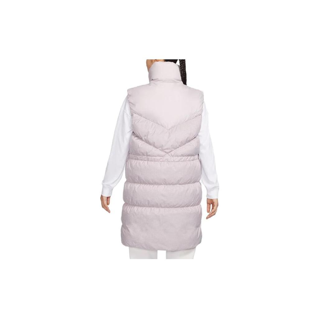 Nike Daunenwesten Damen Rosa Stehkragen Moderat FN0031-019