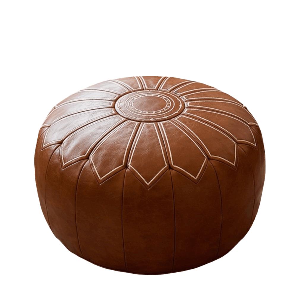 Waterproof Pumpkin Pouf Cover Round Sofa Stool Cover Storage Leg Bench Home Furniture