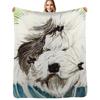 Bad Hair Day Throw Blanket Soft Home Decor Blanket for Couch Bedroom