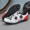 Rennradschuhe Mit Steifer Sohle Atmungsaktive Passform Herren Damen Große Größe MTB Fahrrad Option Ohne Cleats