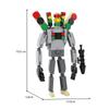 2023 Skibidi Toilet Man VS Monitor Blocchi da Costruzione Camerman Titan Speakerman Giocattolo Fai da Te Set di Figure Speakerman per Bambini Regalo