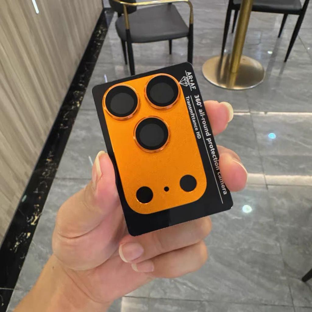 Applicable 17promax Matte Integrated Armor Lens Film 17pro All-inclusive Explosion-proof Lens Film AR Anti-transparency