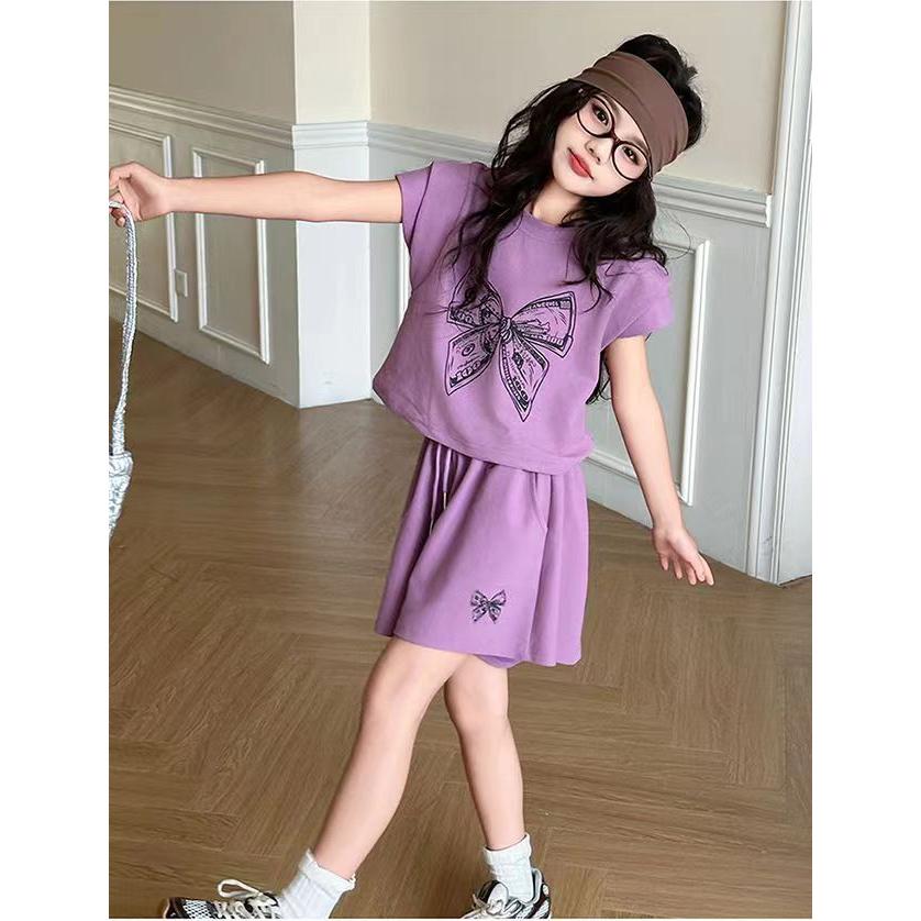 Girls' Summer Clothes Wear Children's Clothing Girl Setup Toddler Kids Sets  Girls' Set Tracksuit