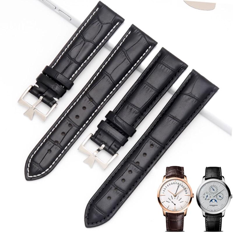 Erste Schicht Leder universelles Armband für Vacheron vc Constantin Heritage Armband Herren Krokodilmuster Armband 19mm 20mm 21mm 22mm