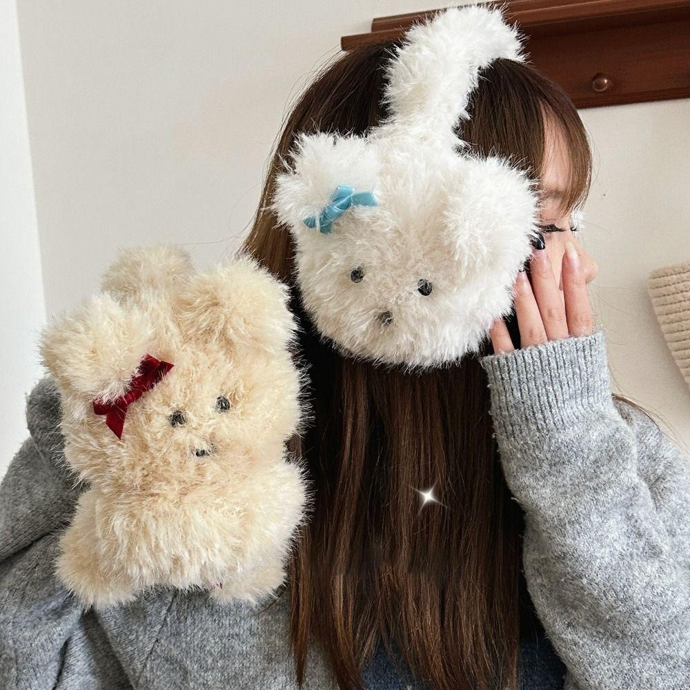 Thickened Ear Cover Cute Puppy Winter Ear Protection Cartoon Earmuffs Winter
