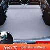 Jike 7x Compatible Car Sleeping Mat: Mattress for Rear Seat & Trunk