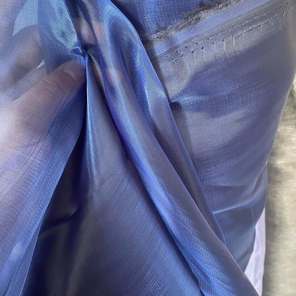 Pearl-like transparent lightweight smooth organza fabric suitable for wedding dresses formal gowns and designer clothing fabrics