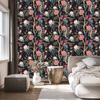 Tropical Plants with Birds Wallpaper for Living Room and Bedroom 50x1000