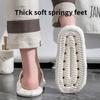 Fashion Women's Quick-dry Bathroom Slippers For Home Use Summer Couple Slippers EVA Light Soft Men's Hotel Indoor Shoes