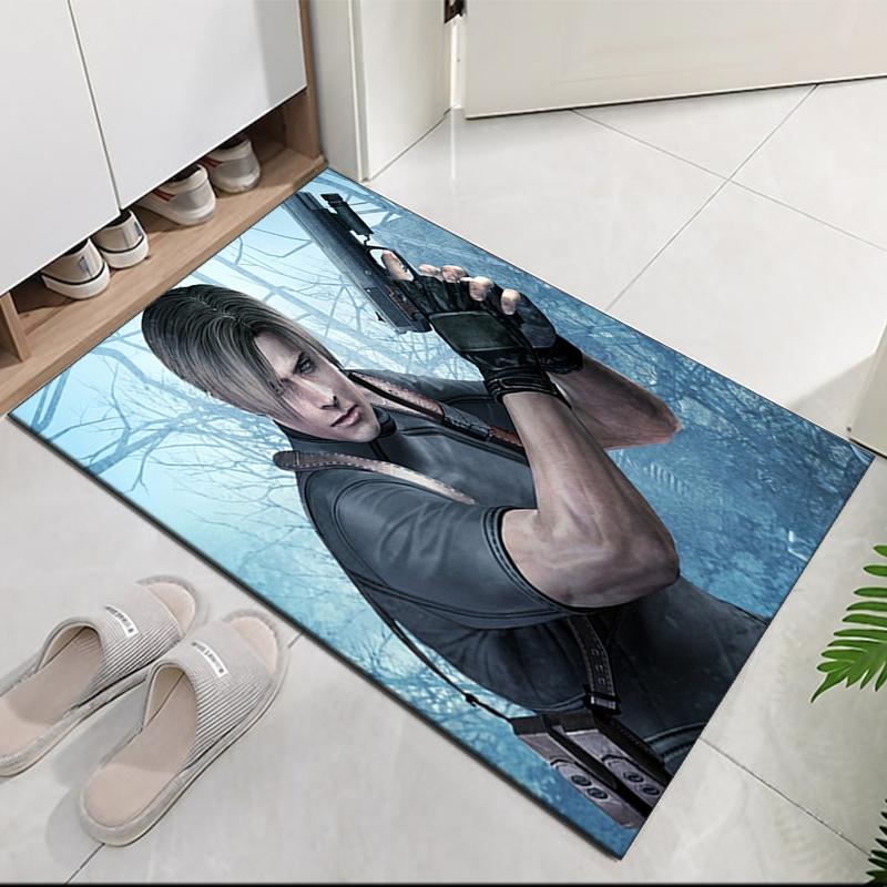 Resident Evil Printed Carpet, for Office Chair Living Room Bedroom Kitchen Room Decor Gifts.