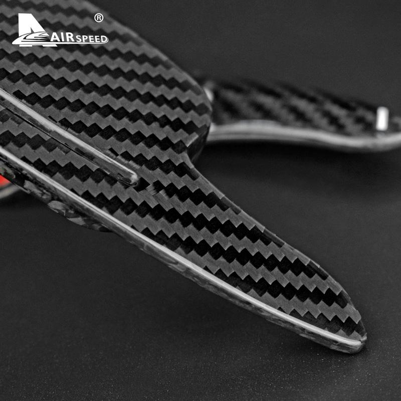 Real Hard Carbon Fiber For Chevrolet Camaro 2016 2017 2018 2019 2020 2021 2022 2023 Car Steering Wheel Paddle Shifter Sticker
