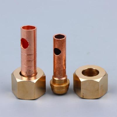 Qq 150A Welding Torch Power Cable Connector 8/10Mm Nut, Efficiently Repair And Maintain Your Torch With This Connector